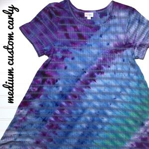 Custom Tie Dyed Carly Medium LuLaRoe